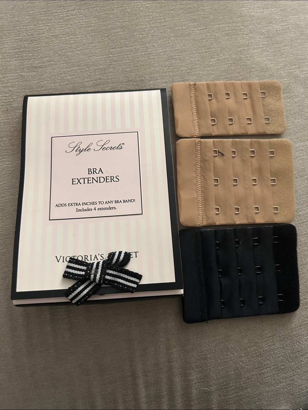 Victoria’s Secret bra extenders set of 3